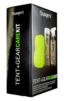 Granger’s Tent + Gear Care Kit -Expe Camping Magasin nettoyant reimpermeabilisant tissus techniques grangers tent gear care kit 04