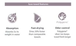 PackTowl Luxe -Expe Camping Magasin serviette packtowl luxe 08